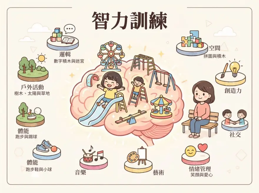 什麼是智力訓練_智力包含多個層面_全面刺激大腦發展