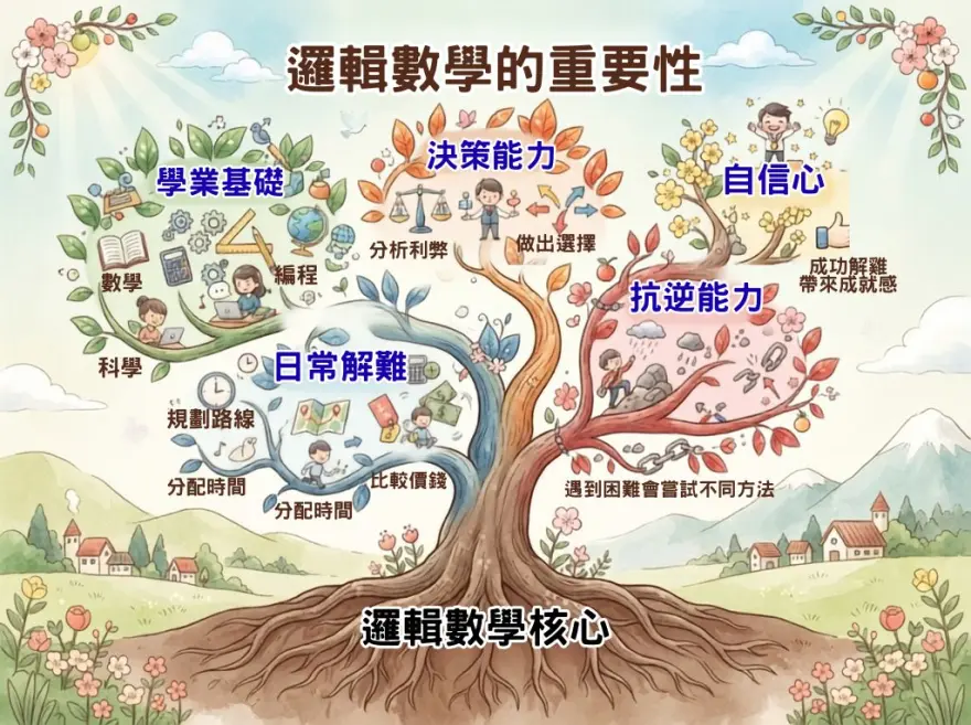 邏輯數學的重要性_0至6歲智力訓練_用腦筋有條理地思考